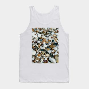 Pebbles on Bridlington Beach, Yorkshire, England Tank Top